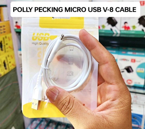 Polly Pecking Micro V8 Charging Cable – OG Quality Fast Charging Data Cable