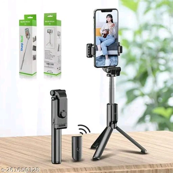 New Selfie Stick R1 with Bluetooth | OG Premium Quality | Foldable & Lightweight Design