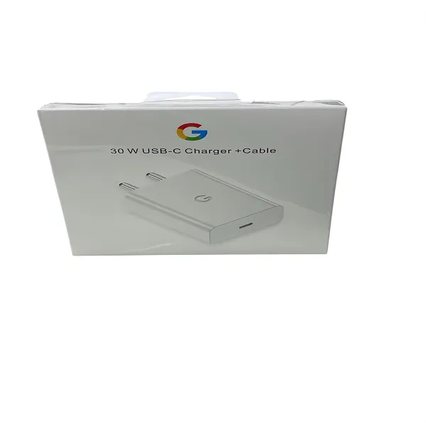 Google 30W USB-C Fast Charger + Cable – Pixel-Optimized Power